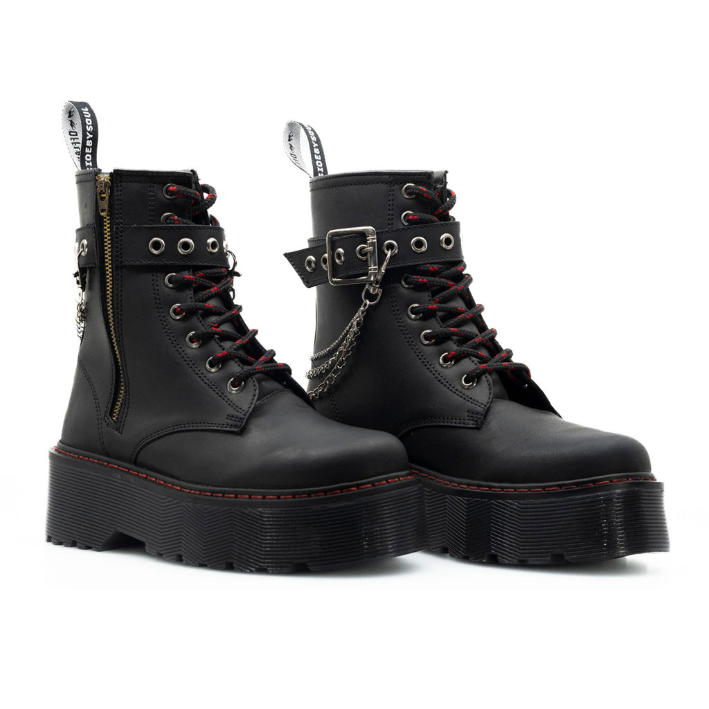 botas con plataforma