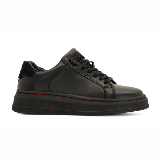 Tenis Offlander, Tipo Choclo, Piel Napa, Negro