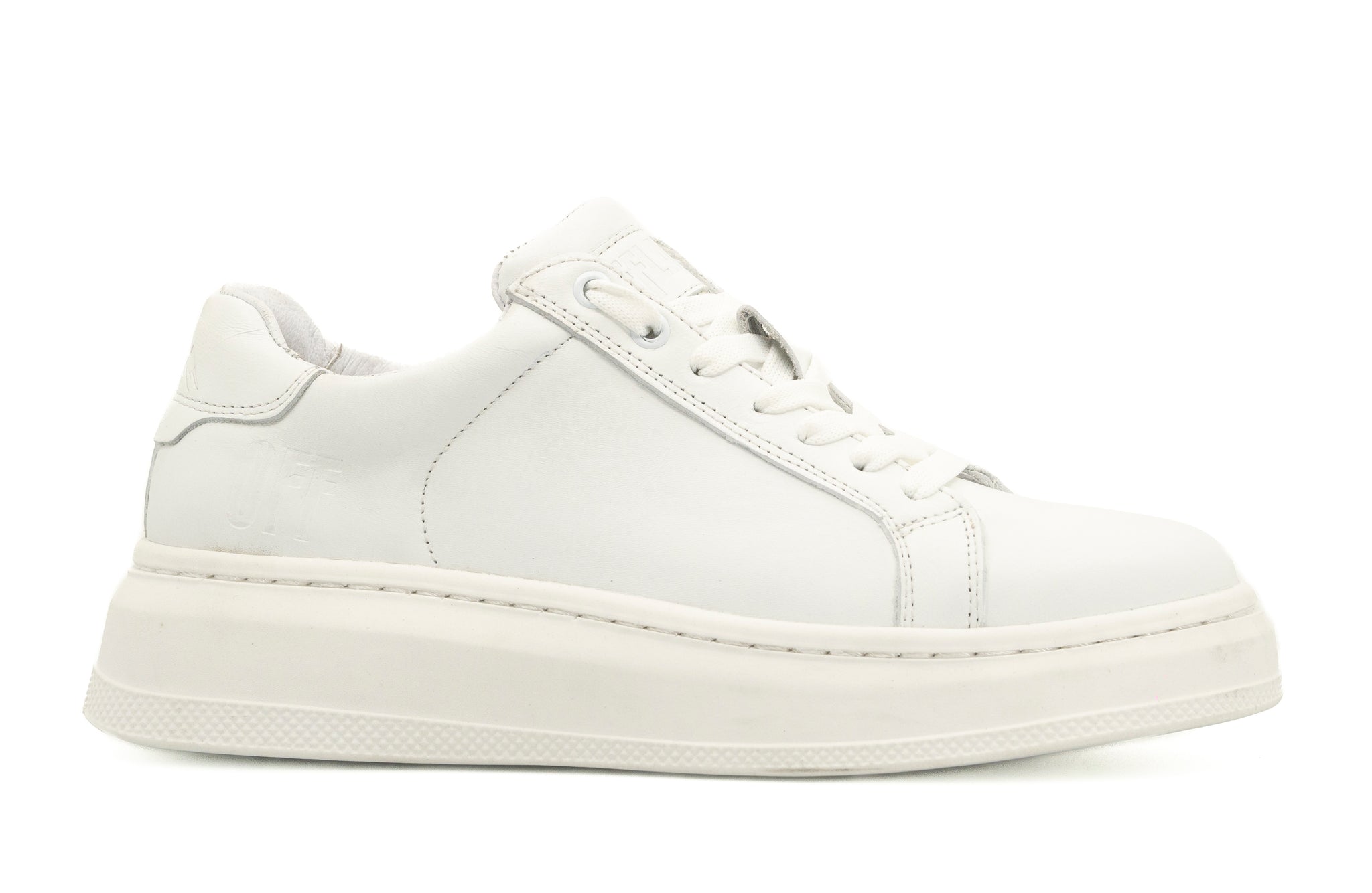 Tenis Offlander, Tipo Choclo, Piel Napa, Blanco – EMPORIO MIRANDA