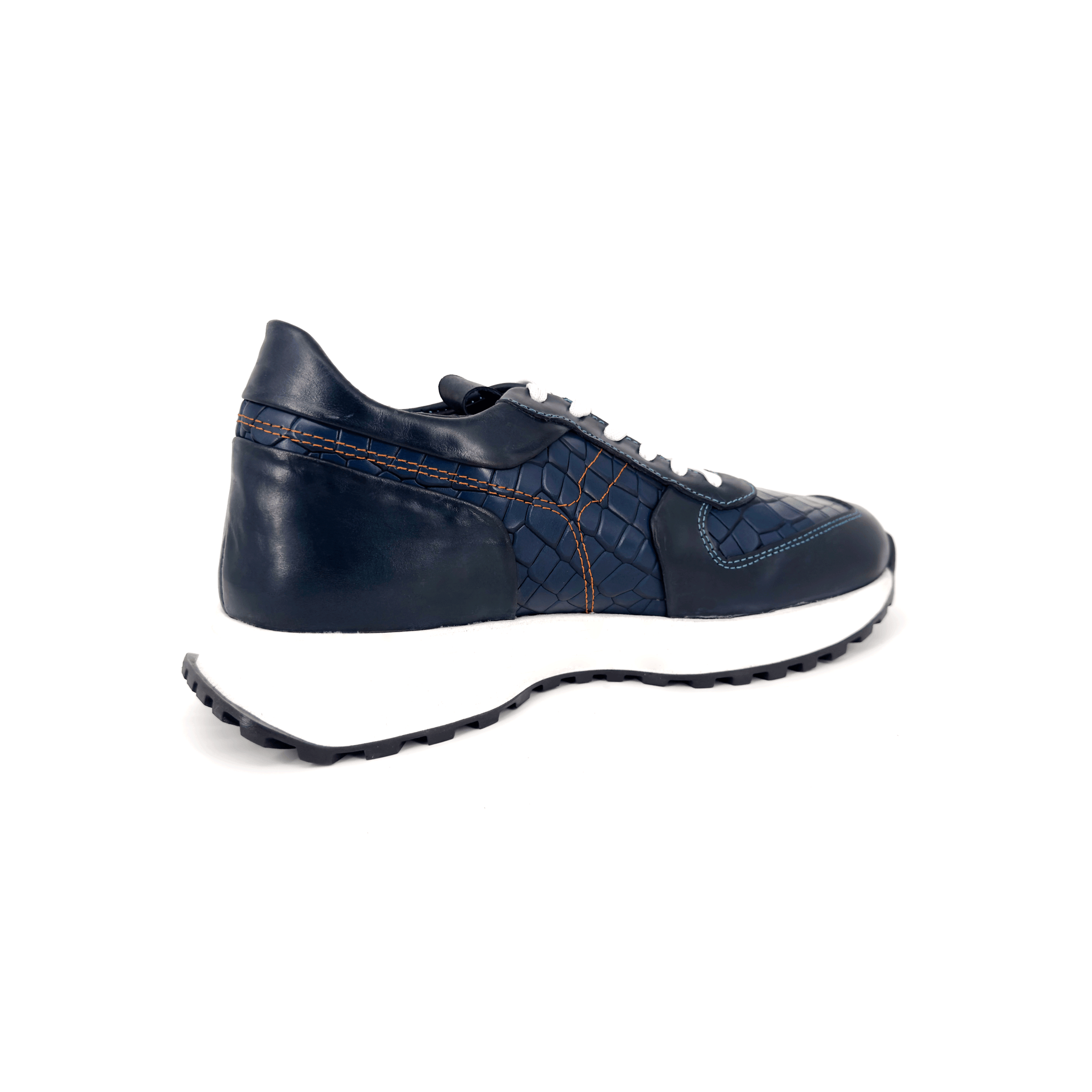 Tenis Offlander, Tipo Jogger, Piel Napa Grabada, Azul – EMPORIO MIRANDA