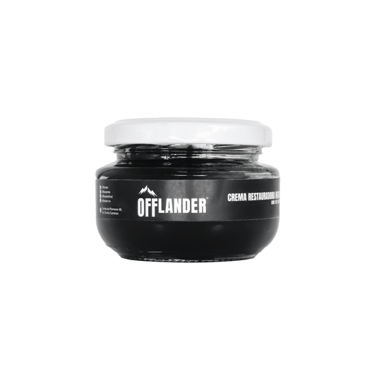 Crema Restauradora Para Calzado, Offlander, Negro