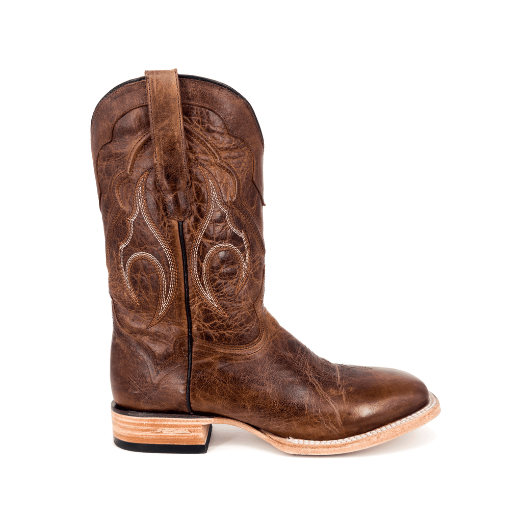 Botas Vaqueras Offlander - "Zaino", Piel Café