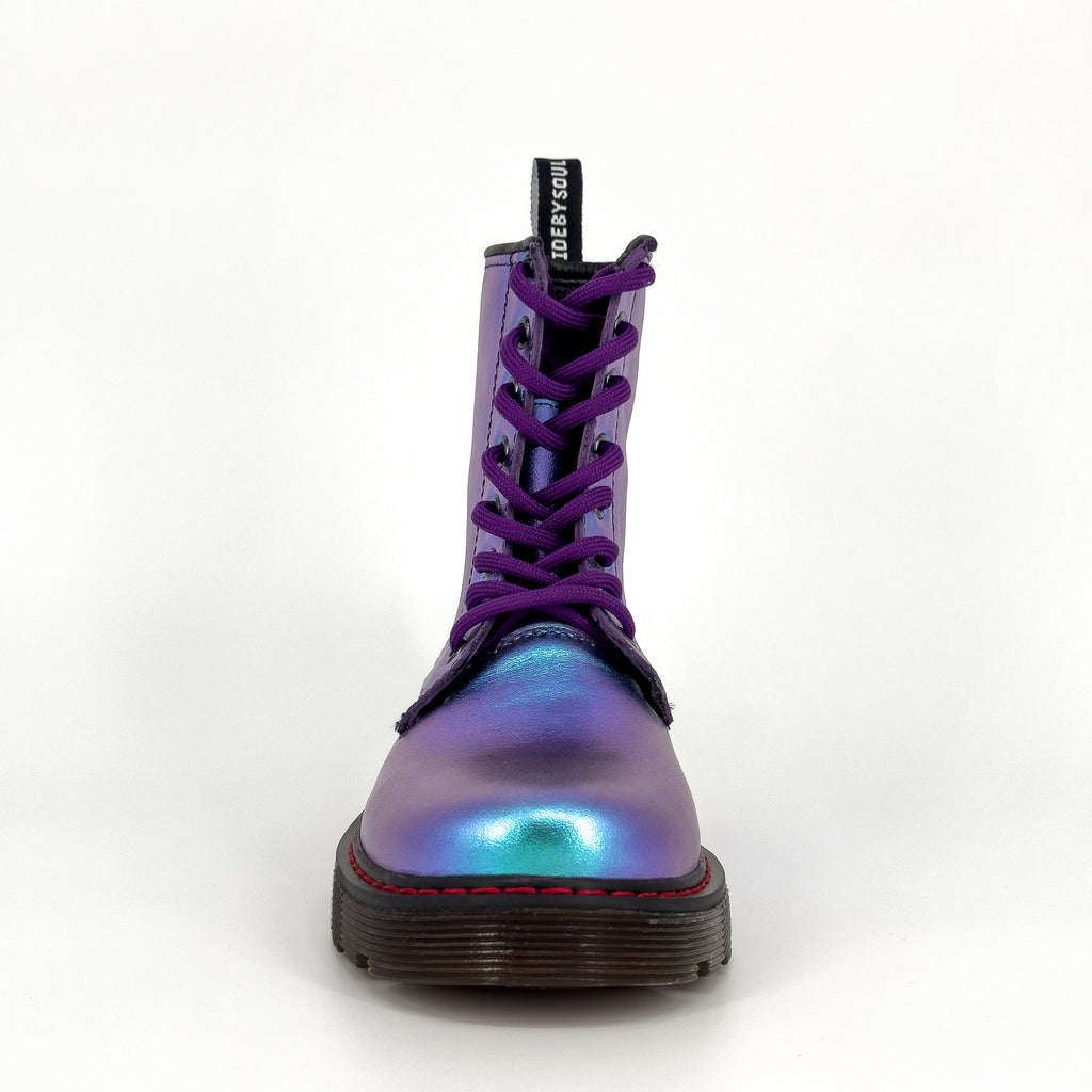 Botas Offlander, Tipo Militar - Odissey, Piel Napa, Tornasol – EMPORIO ...
